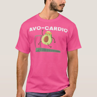 Camiseta AvoCardio Comida Engraçada Pun Lover Avocado Lover