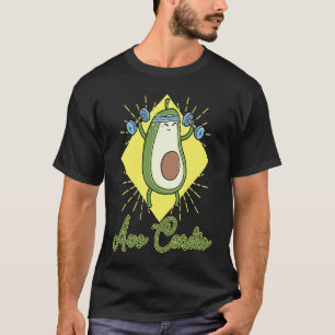 Camiseta Avocardio condicionamento cardíaco esporte vegano 