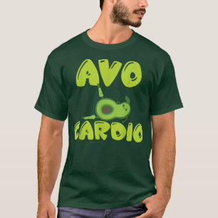 Camiseta AvoCardio e Yoga para perda de peso com Avocado Di