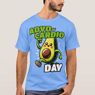 Camiseta Avocardio Executando Esportes Avocado