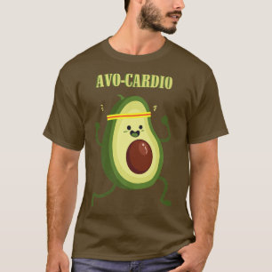 Camiseta AvoCardio Gym Workout Malhação Vegan Eercise Avoca