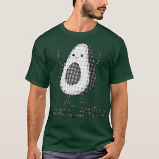 Camiseta Avocardio Preto E Branco