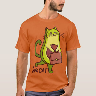 Camiseta Avocat Avocado Cat Lawyer