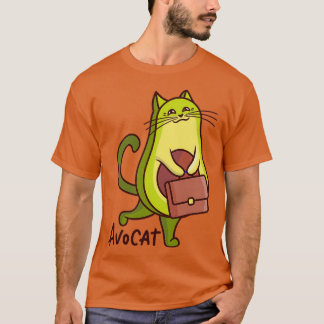 Camiseta Avocat Avocado Cat Lawyer