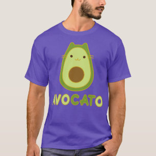 Camiseta AvoCATo Avocado Cat Gato Aguacate
