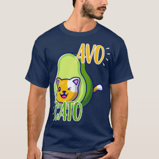 Camiseta Avocato Avocado e Kitten Sticker