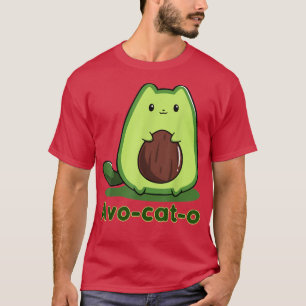 Camiseta Avocato Funny Avocado Lover Cat