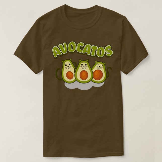 Camiseta Avocatos Funny Avocado Puns Presente (Frente do Design)
