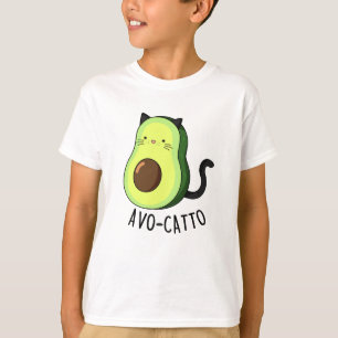 Camiseta Avocatto Cute Avocado Cat Pun