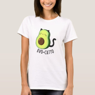 Camiseta Avocatto Funny Avocado Cat Pun