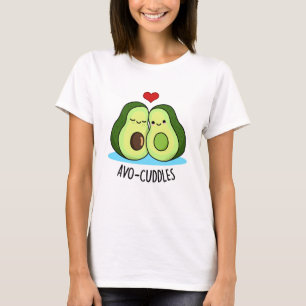 Camiseta Avocudles Funny Avocado Casal Pun