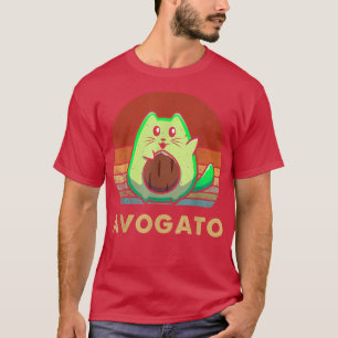 Camiseta Avogato Avocado Gats Engraçados Cinco De Mayo Meic