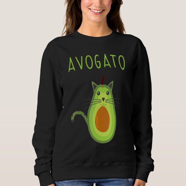 Camiseta Avogato Cinco De Mayo Cinco De Meow Cat Avocado 6 (Frente)