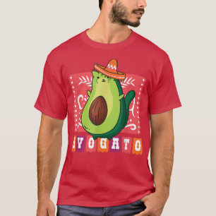 Camiseta Avogato Funny Avocado Cat