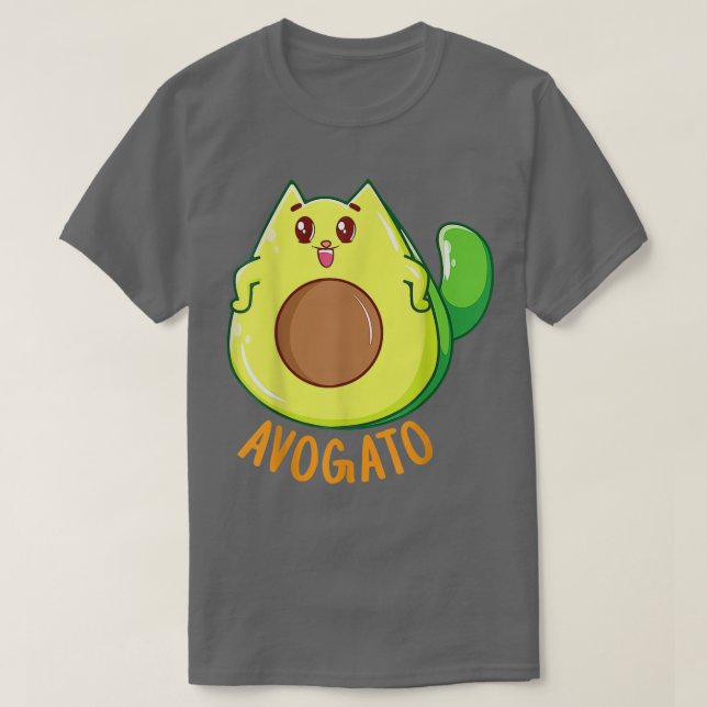 Camiseta Avogato Funny Cat Avocado Cinco De Mayo Cat Lady C (Frente do Design)