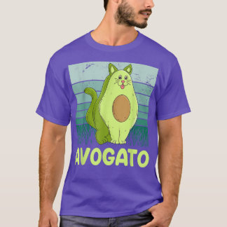 Camiseta Avogato kitten cat dono vegan cat Vegetarian