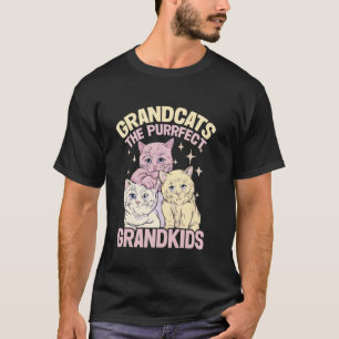 Camiseta AvoGatos os NetoGatos Perfeitos Gato Avó