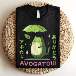 Camiseta Avogatou Arigato Avocado Pun Cute Japonês