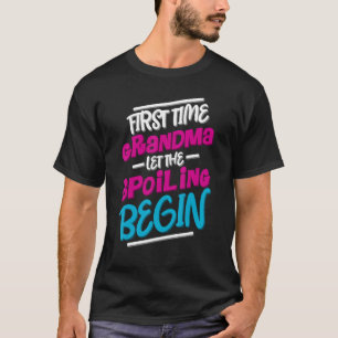 Camiseta Avós Bebê Vovó Mãe Primeira Vovô