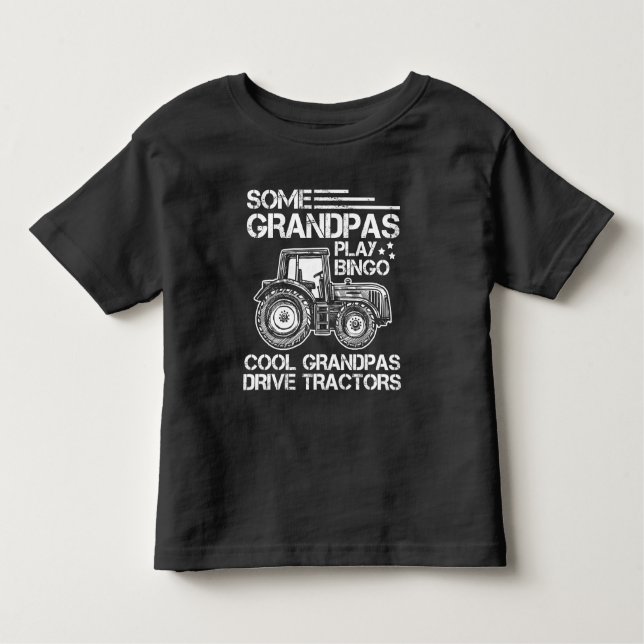 Camiseta Avós da Fazenda do Avô do Trator (Frente)