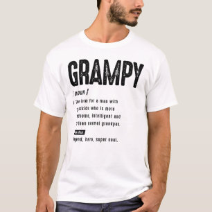Camiseta Avós - Definição Grampy