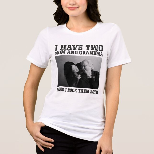 Camiseta Avós Dia da Avó Avó Personalizada Avó (Frente)