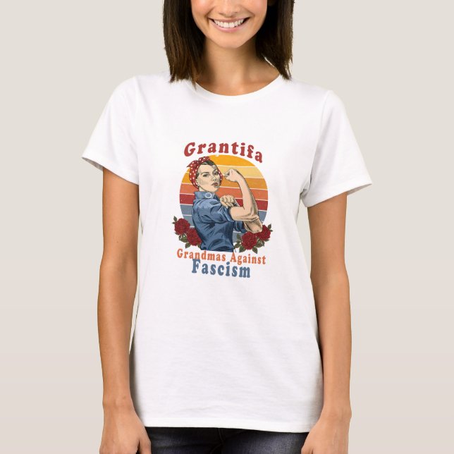 Camiseta Avós Grantifa Contra (Frente)