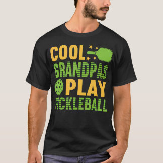 Camiseta Avós Legais de Pickle Ball Jogam Pickleball Pickle