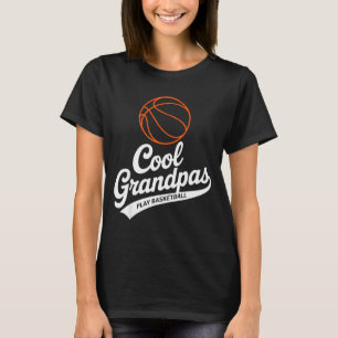 Camiseta Avôs Legais Jogam Basquete Arte de Avô