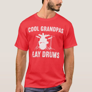 Camiseta Avôs Legais Tocam Tambores Tambores Tambores Dia d