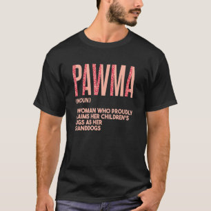 Camiseta Avós Melhor Cão Vovó Pawma 8