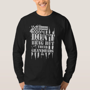 Camiseta Avôs Soldados Não Se Gabam Mas Seus Avôs V