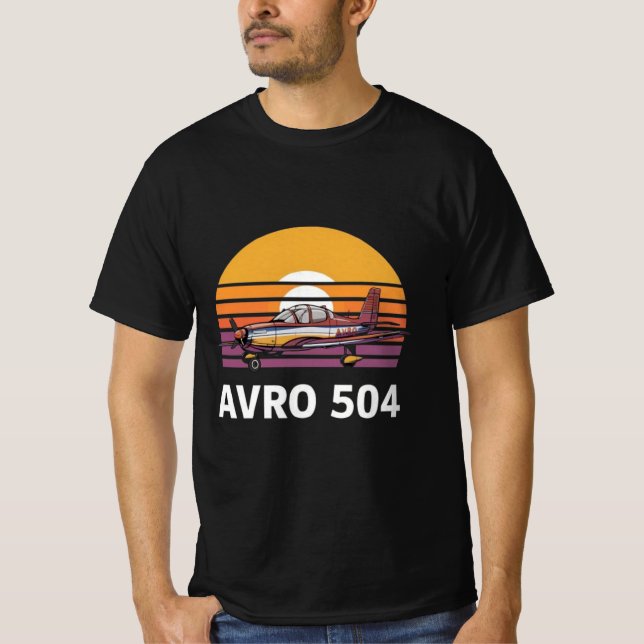 Camiseta Avro 504 (Frente)
