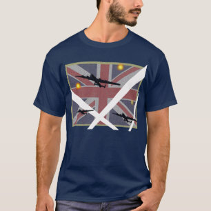 Camiseta Avro Lancaster Union Jack Tee