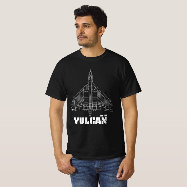 Camiseta Avro Vulcan (Frente Completa)