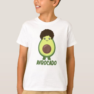 Camiseta Avrocado Avocado Jogo do Word Engraçado Comida Ve