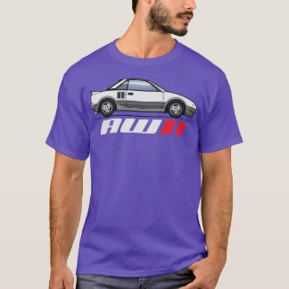Camiseta AW11Branco e Cinzas