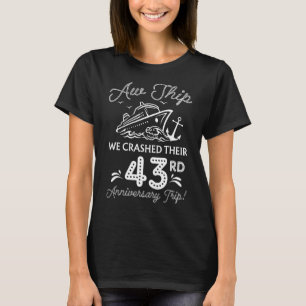 Camiseta Aw Navio Nós Quebramos Seu Quarto E Terceiro Anive