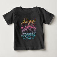 Aw Ship Custom Birthday Cruise Group Combinação