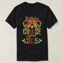Camiseta Aw Ship É A Birthday Trip 2025 Engraçado