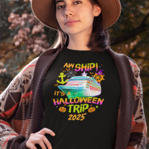 Camiseta Aw Ship Halloween Cruise