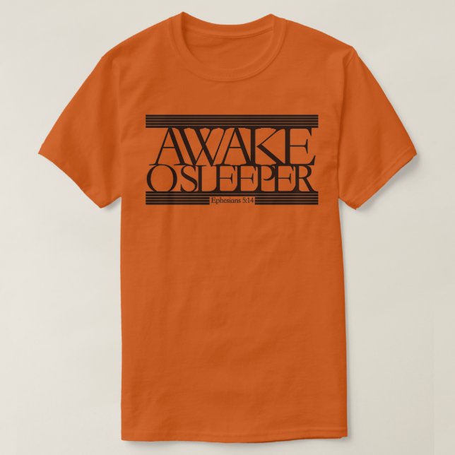 Camiseta Awake O Sleeper (Frente do Design)