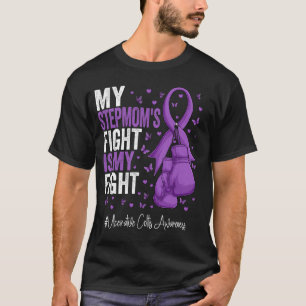 Camiseta Awaren-Da-Colite Ulcerativa Da Fita Roxa