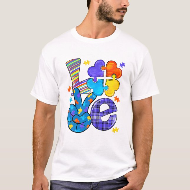 Camiseta Awareness Love Letter Cute (Frente)