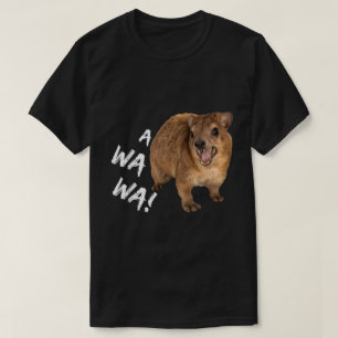 Camiseta Awawa! Memória Hyrax Zangada