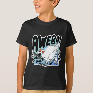 Camiseta Awebo Ptarmigan Ártico Passarinho Fofo Meme da Int
