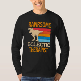 Camiseta Awesome Eclectic Therapist Dinosaur
