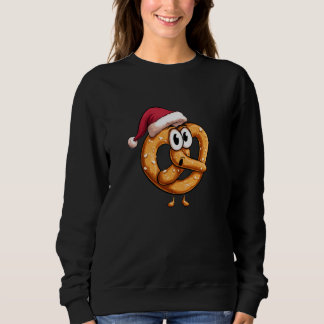 Camiseta Awesome Festive Pretzel with Santa Claus Hat Costu