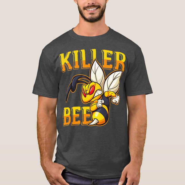 Camiseta Awesome Killer Bee Hornet Yellowjacket Honeybee (Frente)