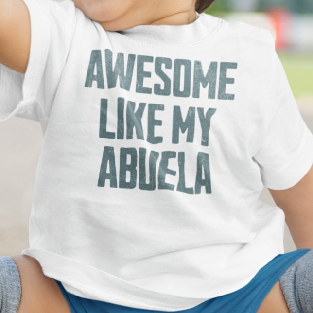 Camiseta AWESOME LIKE MY ABUELA Funny (Criador carregado)
